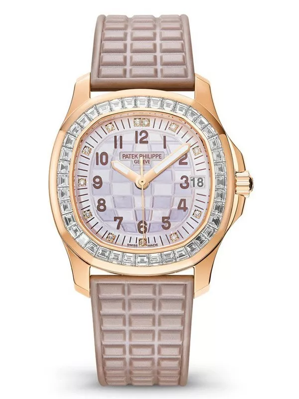 AAA Replica Patek Philippe Aquanaut Rose Gold Ladies Watch 5072R-001 0114