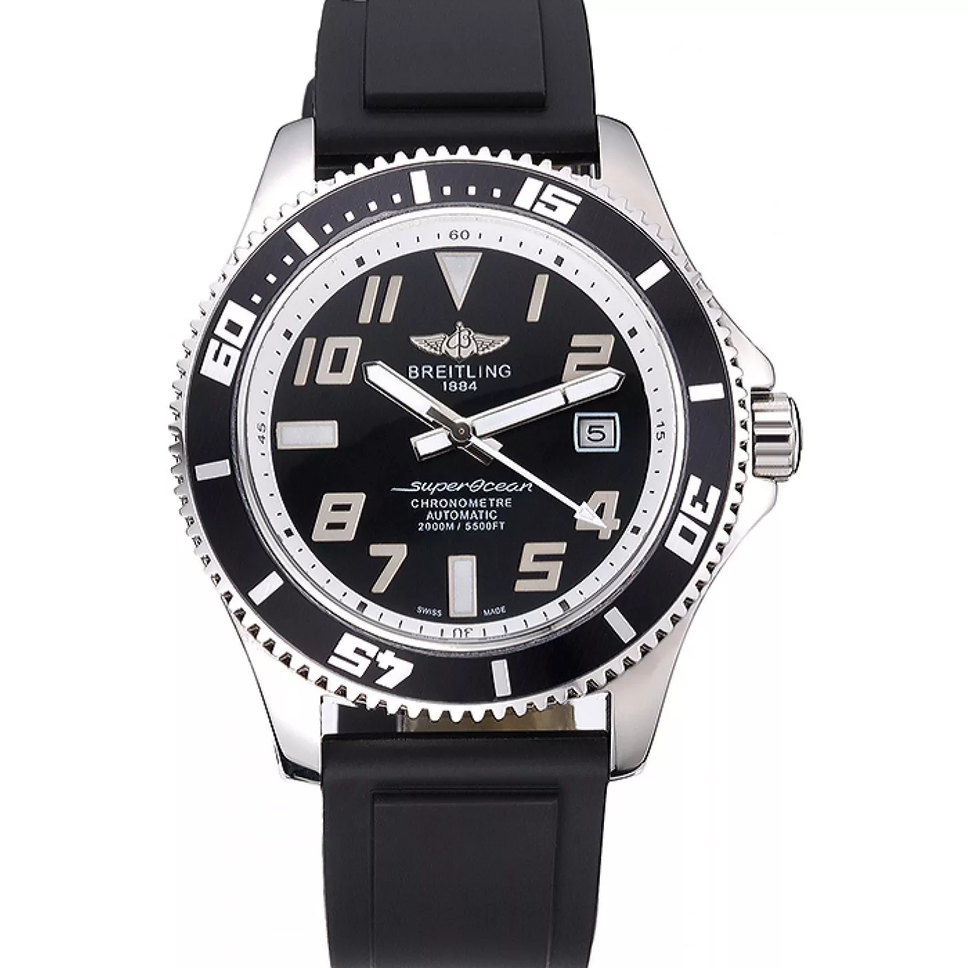 Breitling Superocean 42 Abyss White Accents Rubber Bracelet 622507 0113